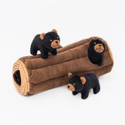 Zippy Burrow - Black Bear Log - Jouet pour chien